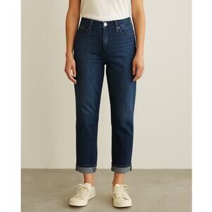Citizens of Humanity Dani Cropped Straight Leg Cuffed Jeans